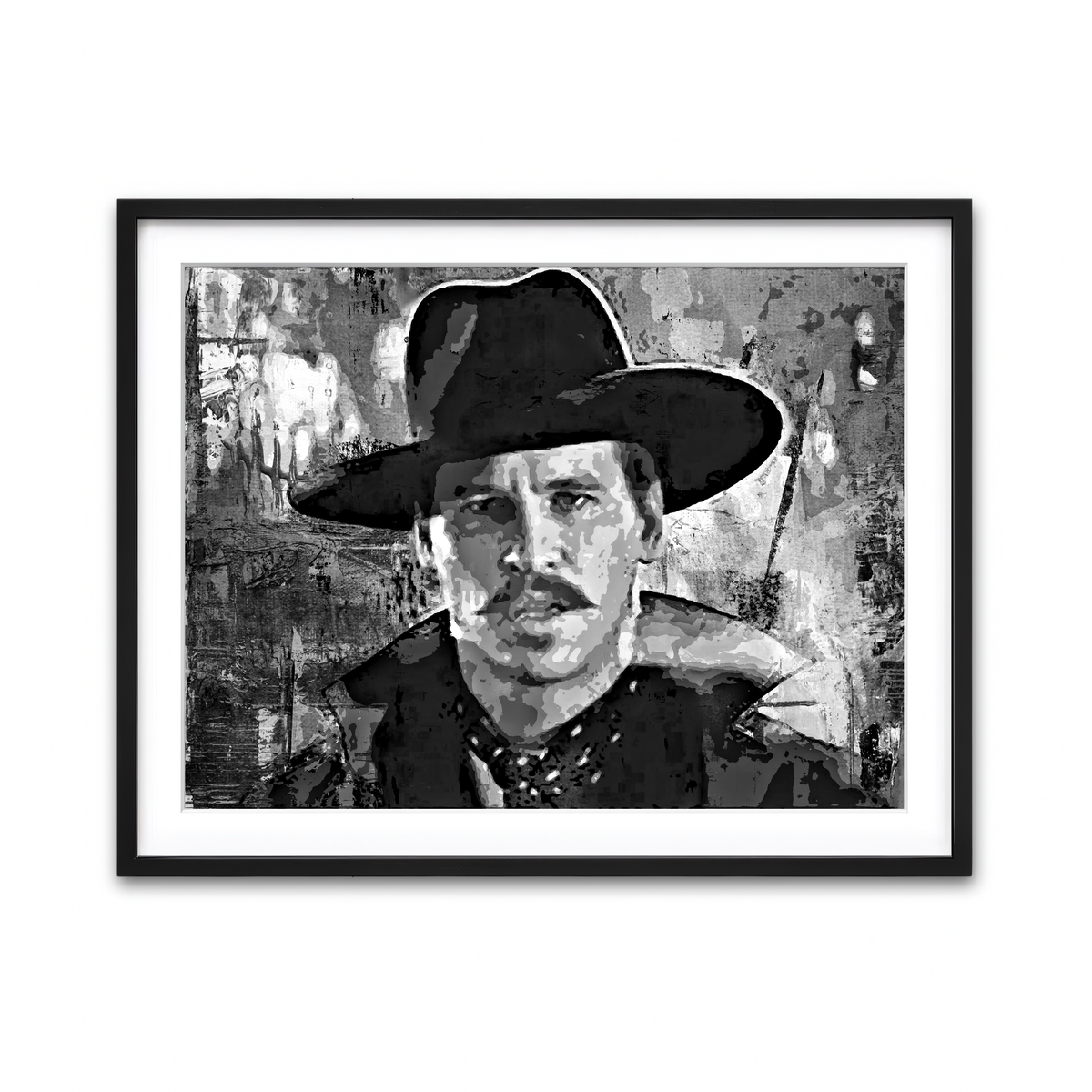 Framed Print 4x3 Black