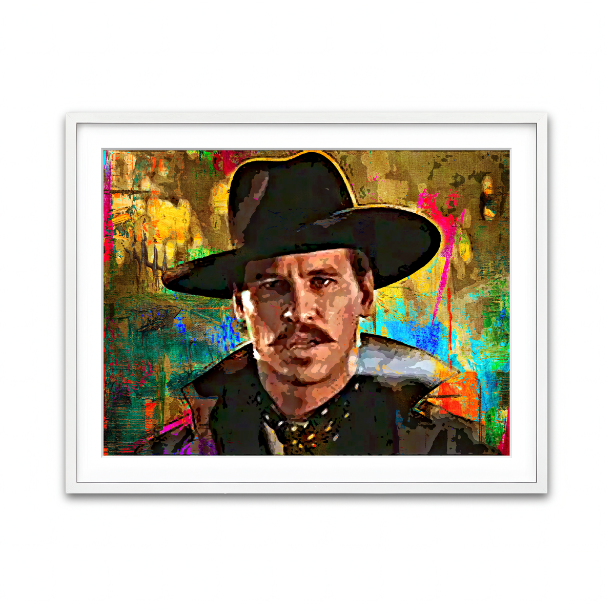 Framed Print 4x3 White