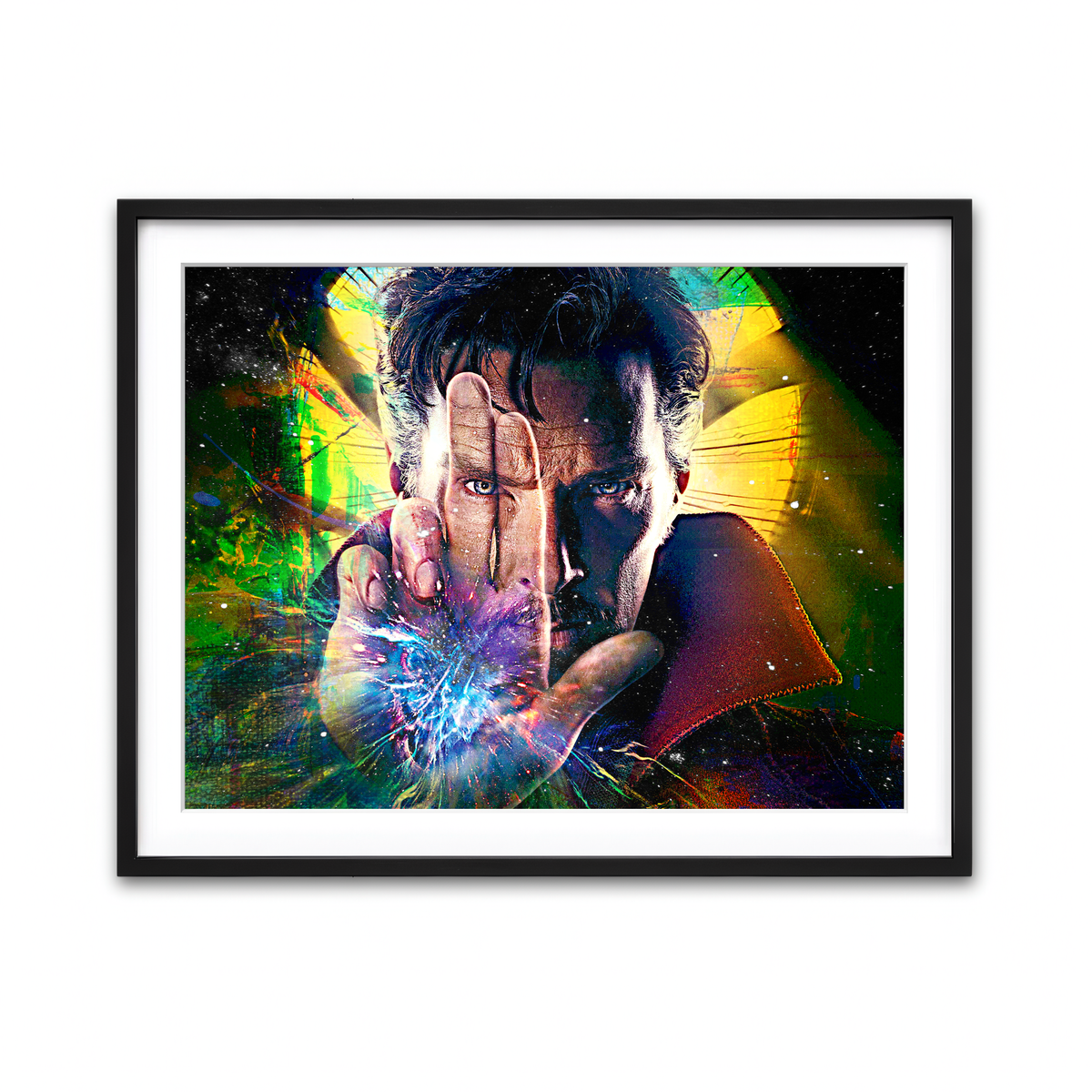 Framed Print 4x3 Black