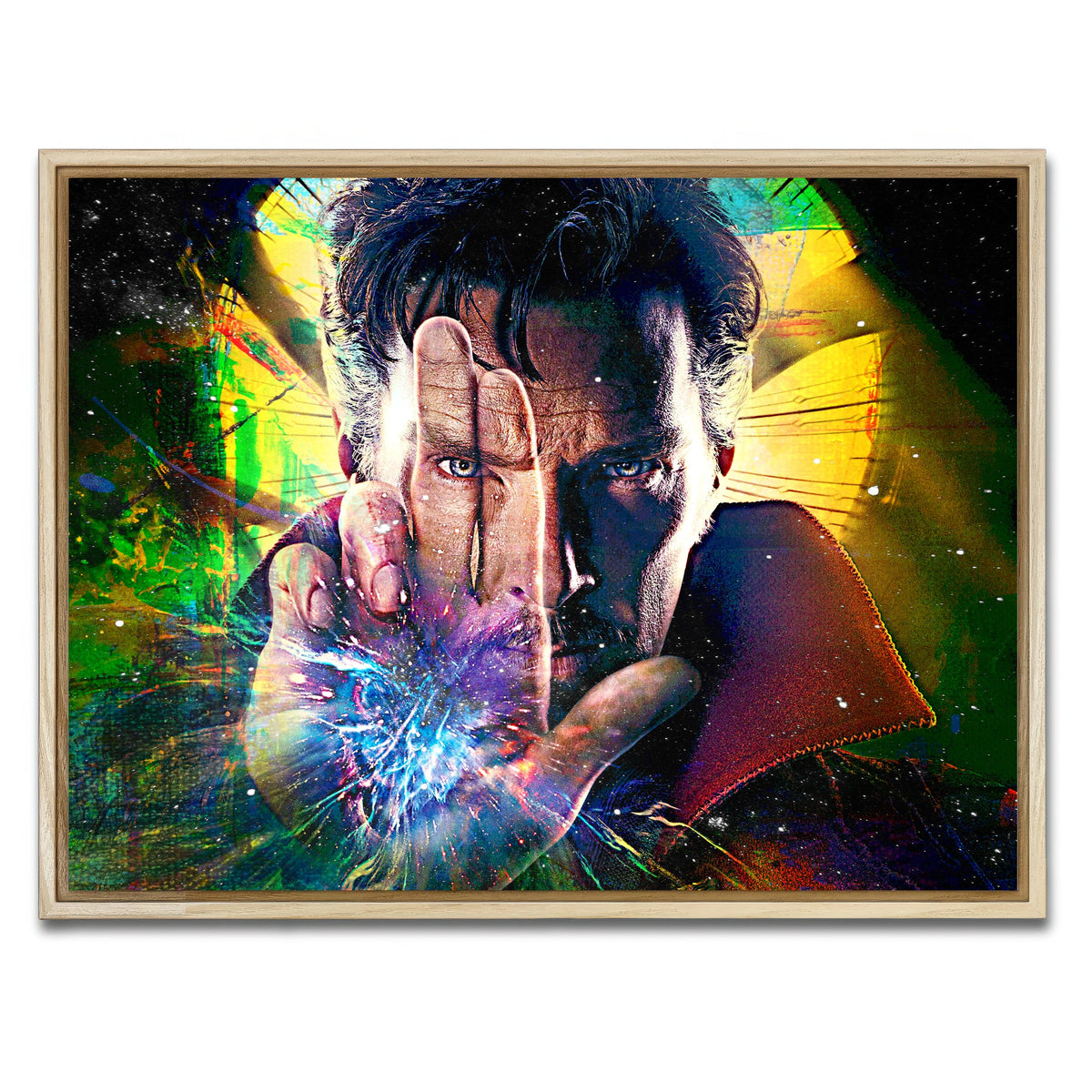 AUTO-MOCKUP WHITE | Doc Strange | 1 Piece | Natural Framed Canvas | group=4x3