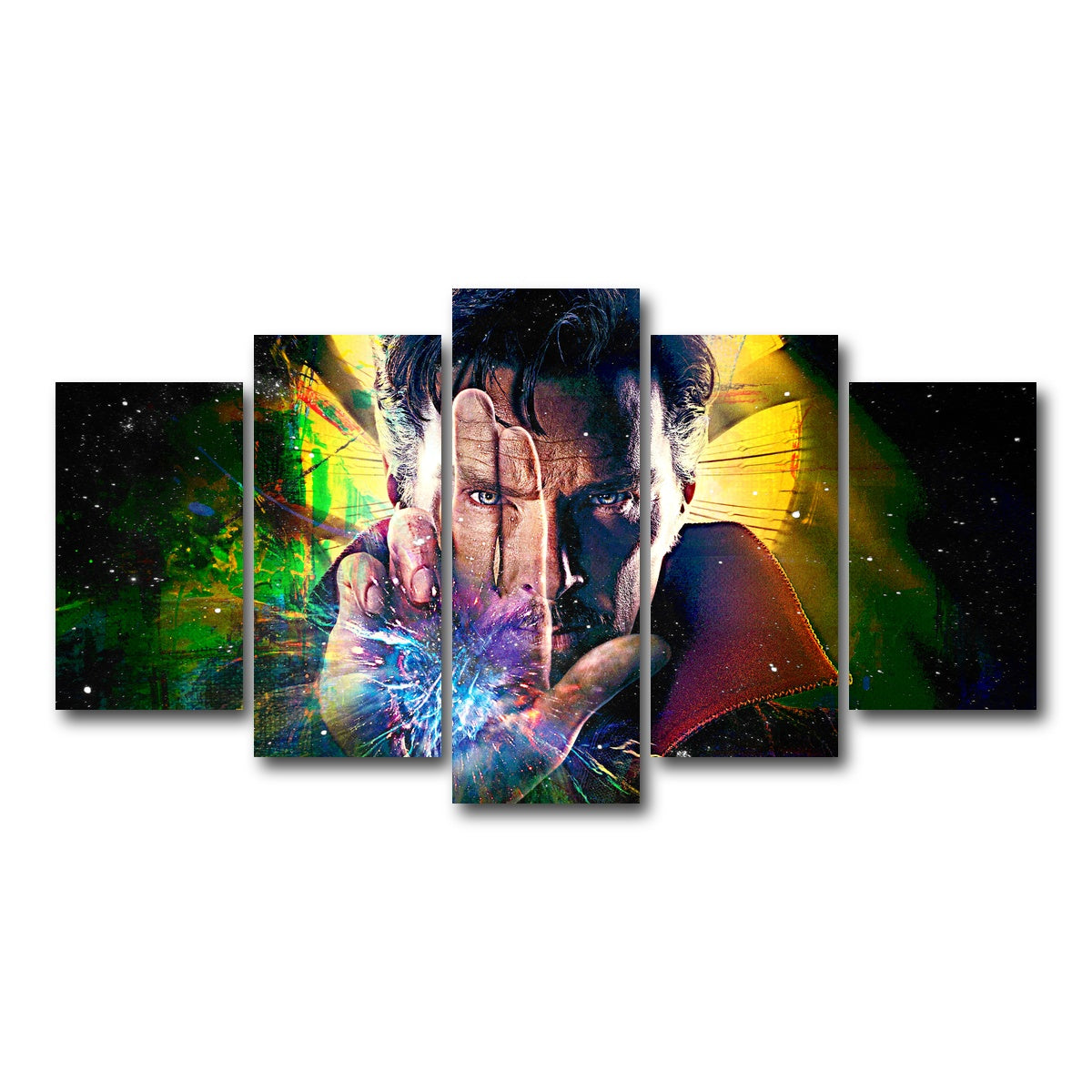 AUTO-MOCKUP WHITE | Doc Strange | 5 Piece | Gallery Wrap Canvas | group=5_normal