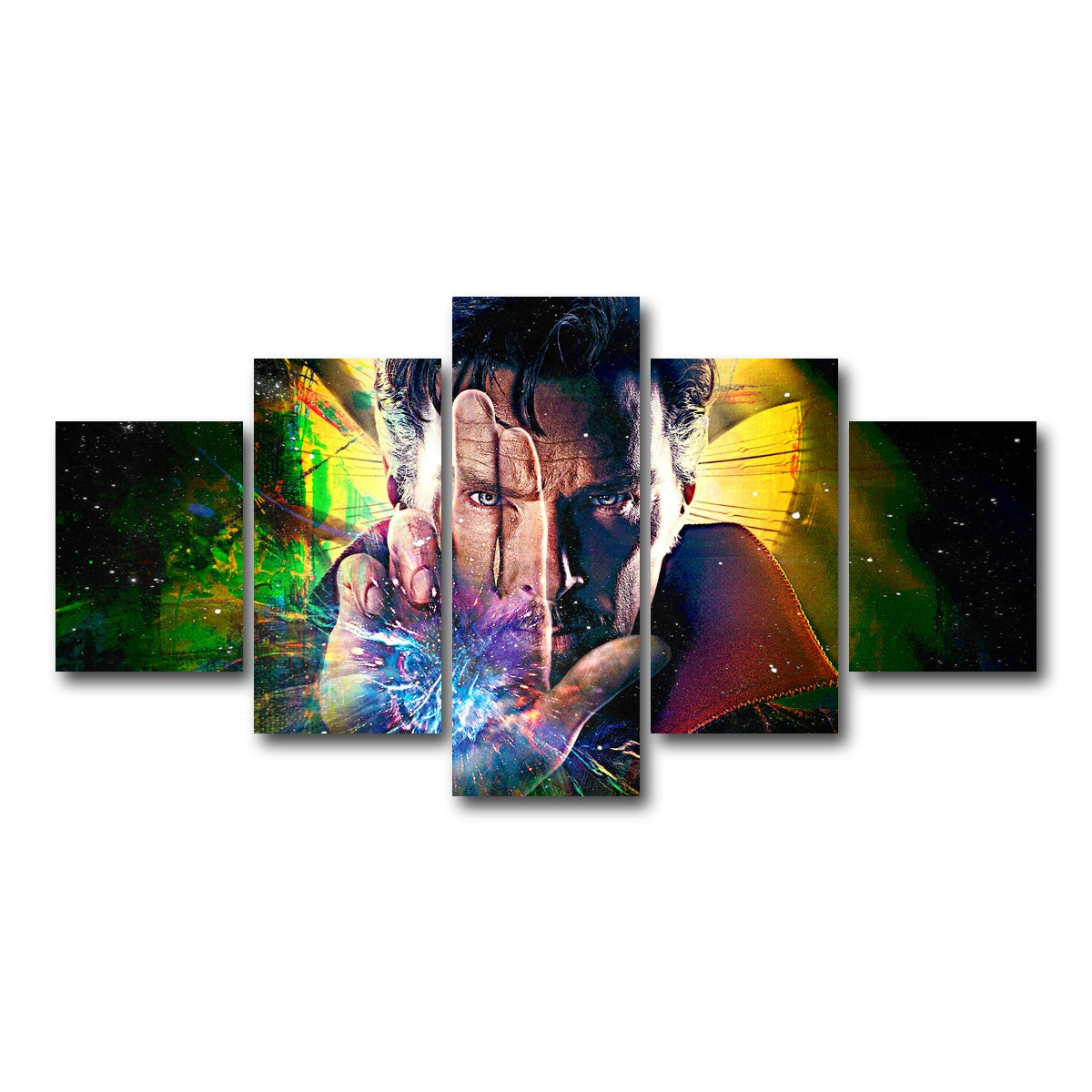 AUTO-MOCKUP WHITE | Doc Strange | 5 Piece | Gallery Wrap Canvas | group=5_short