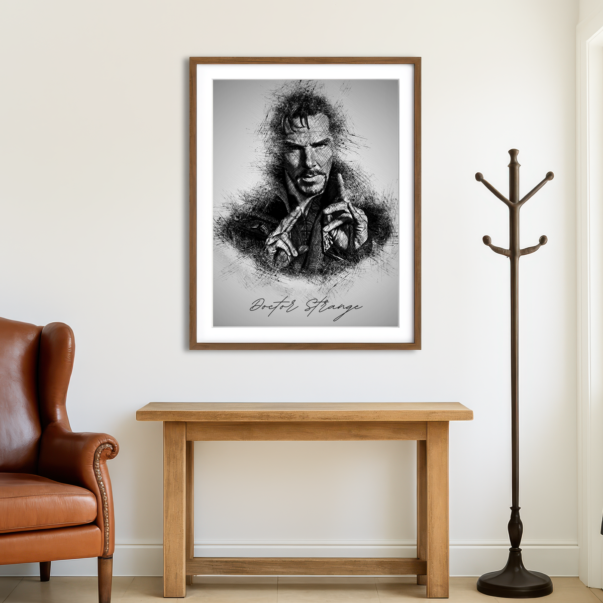AUTO-MOCKUP ROOM | Doctor Strange Wall Art