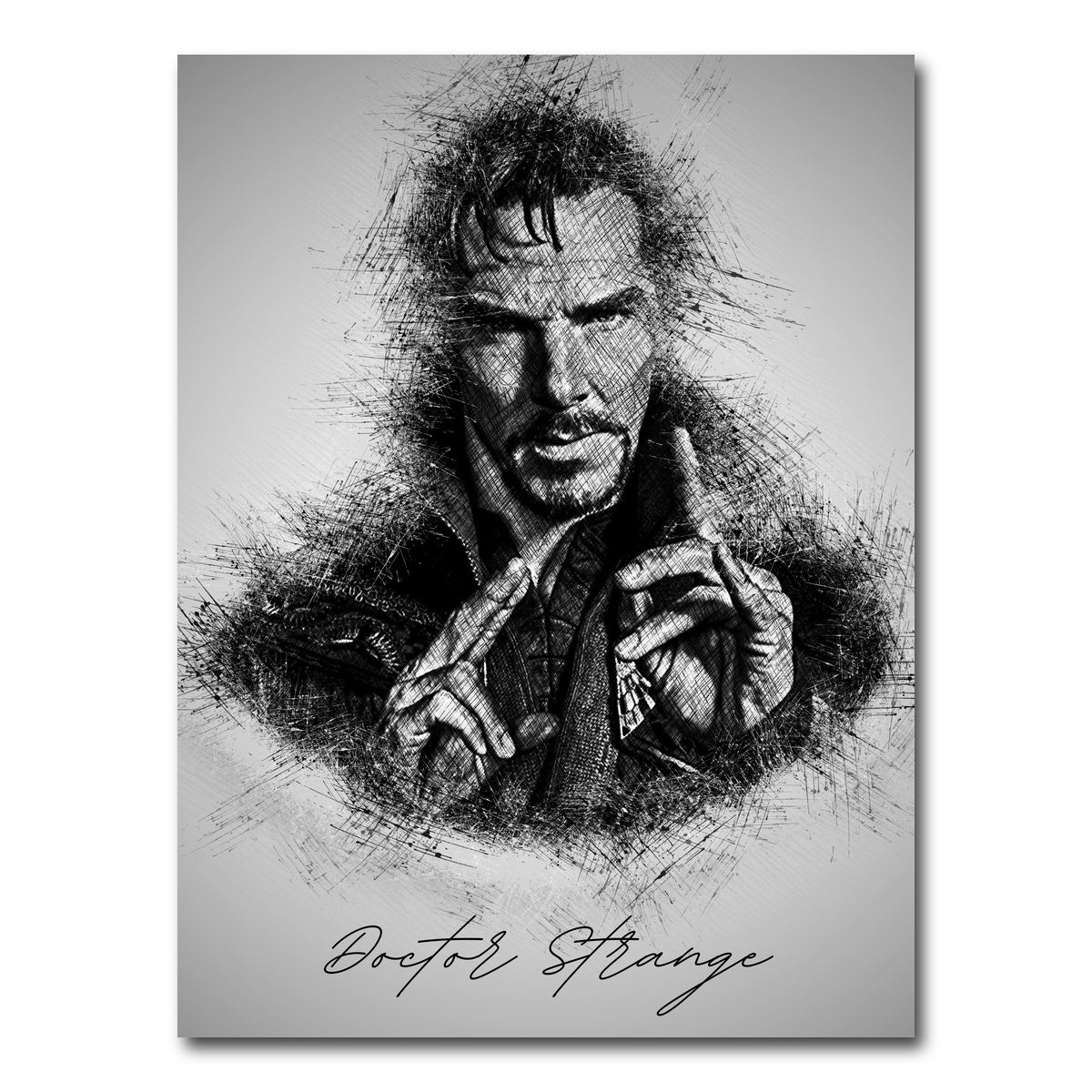 AUTO-MOCKUP WHITE | Doctor Strange | 1 Piece | Gallery Wrap Canvas | group=3x4