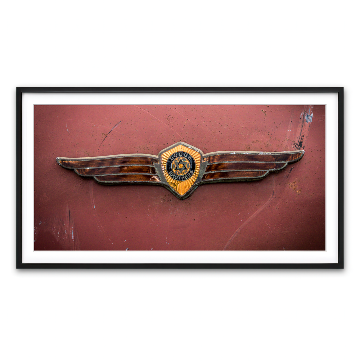 Framed Print 2x1 Black