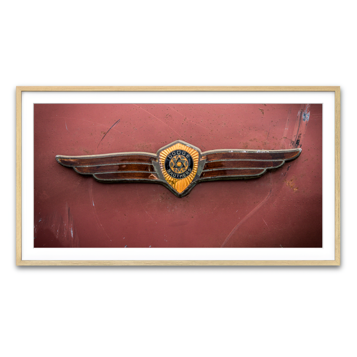 Framed Print 2x1 Natural