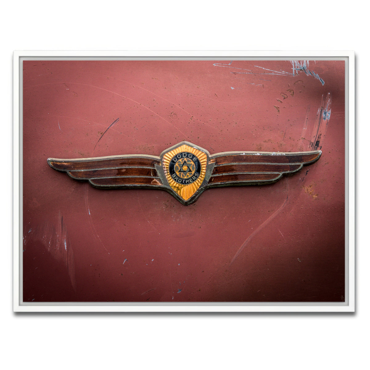 AUTO-MOCKUP WHITE | Dodge Brothers | 1 Piece | White Framed Canvas | group=4x3