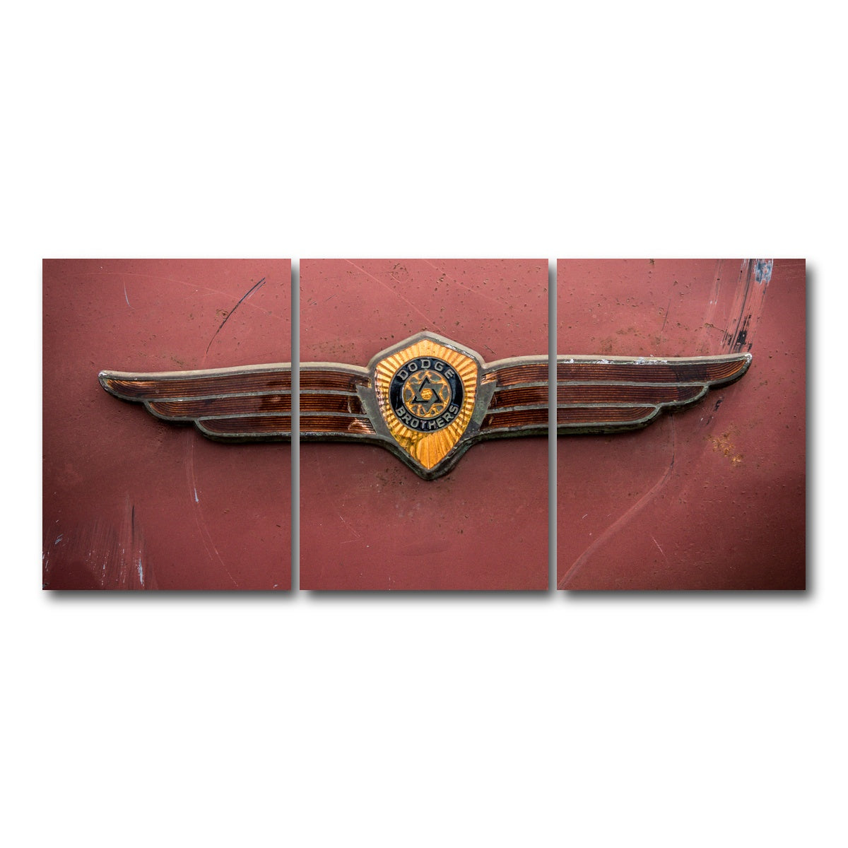 AUTO-MOCKUP WHITE | Dodge Brothers | 3 Piece | Gallery Wrap Canvas | group=18x24