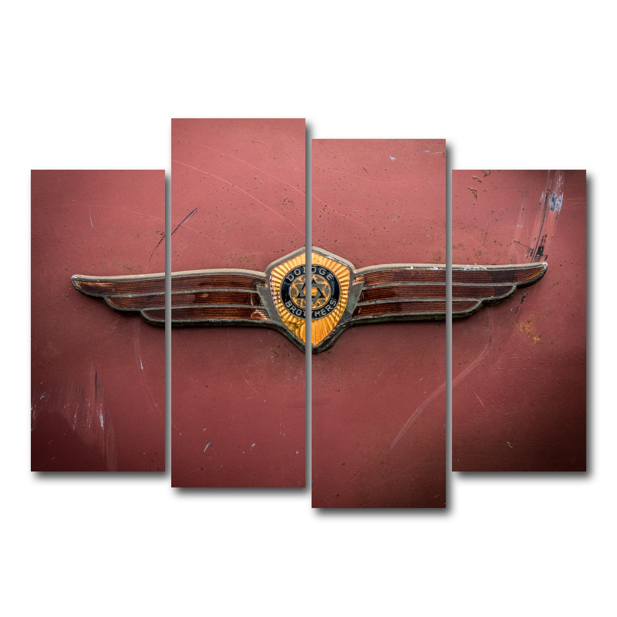 AUTO-MOCKUP WHITE | Dodge Brothers | 4 Piece | Gallery Wrap Canvas | group=4_normal