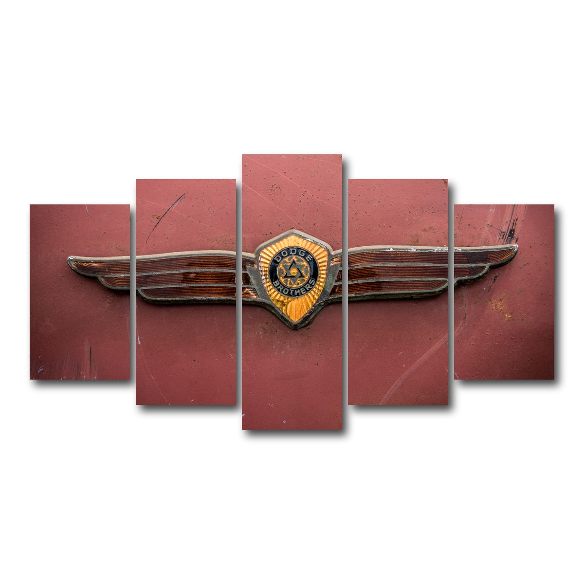 AUTO-MOCKUP WHITE | Dodge Brothers | 5 Piece | Gallery Wrap Canvas | group=5_normal