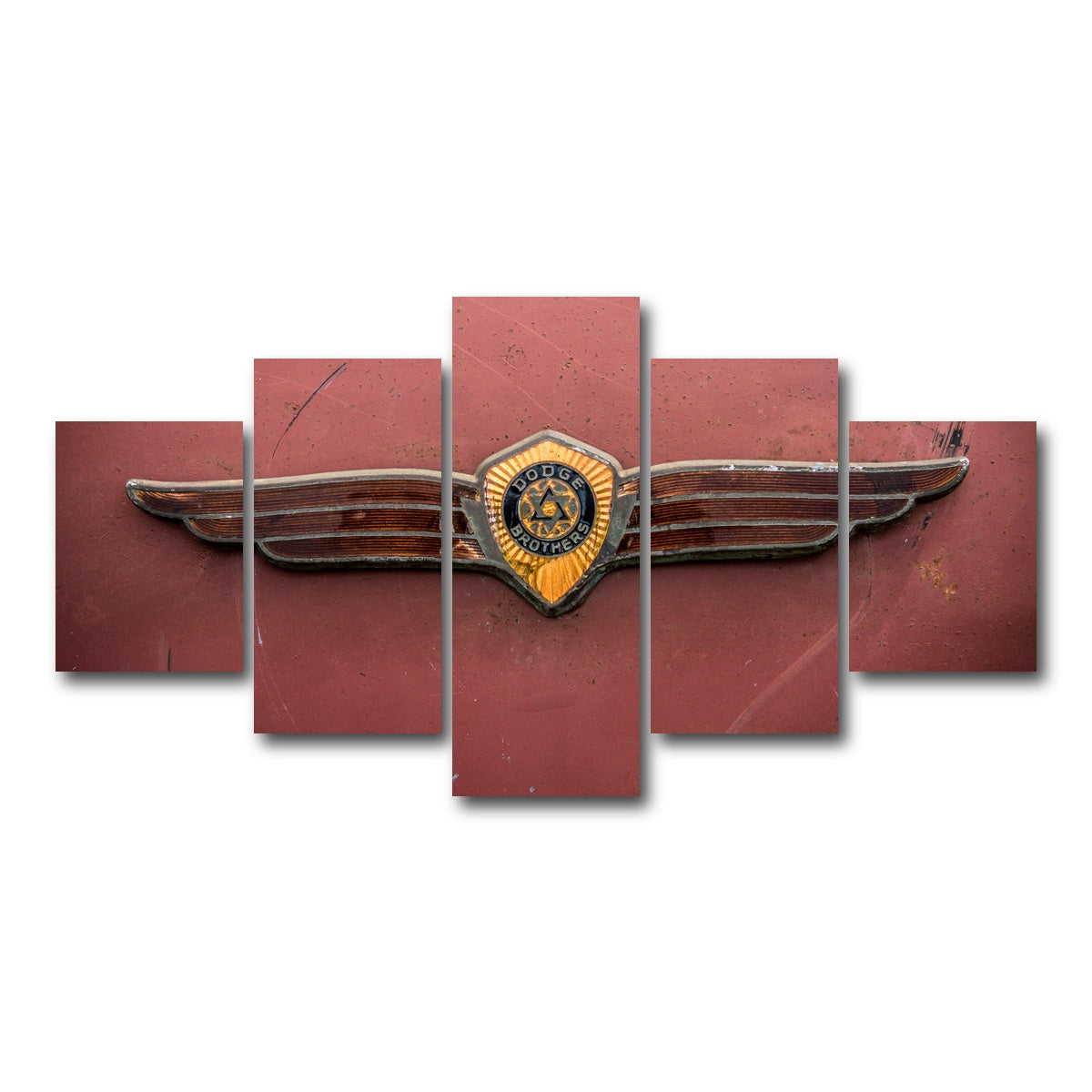 AUTO-MOCKUP WHITE | Dodge Brothers | 5 Piece | Gallery Wrap Canvas | group=5_short