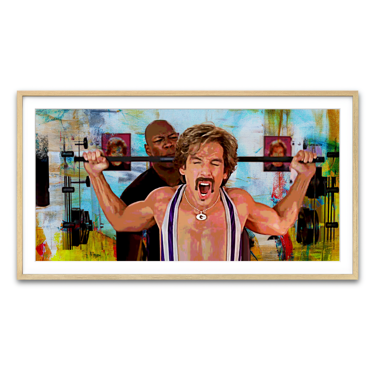 Framed Print 2x1 Natural