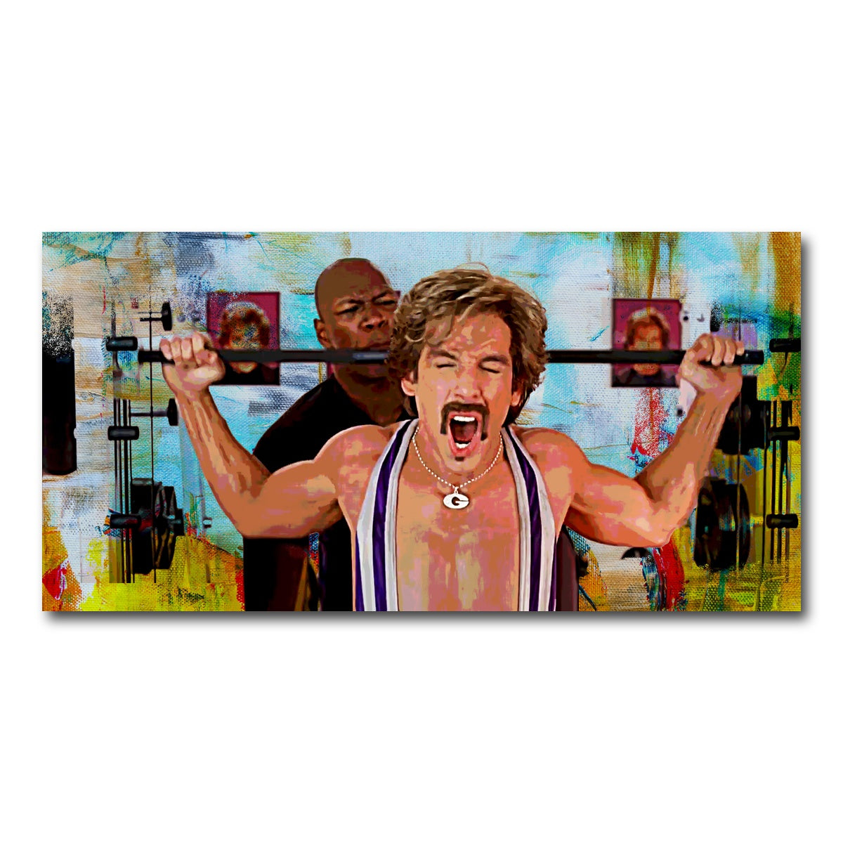 AUTO-MOCKUP WHITE | Dodgeball White Goodman | 1 Piece | Gallery Wrap Canvas | group=2x1
