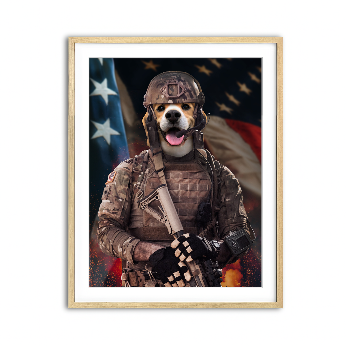 Framed Print 3x4 Natural