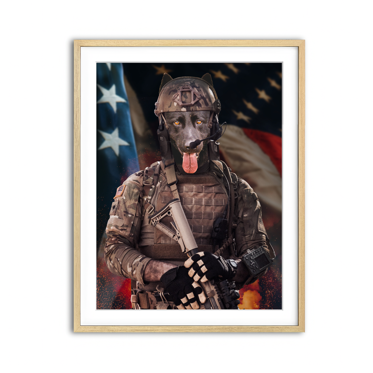 Framed Print 3x4 Natural