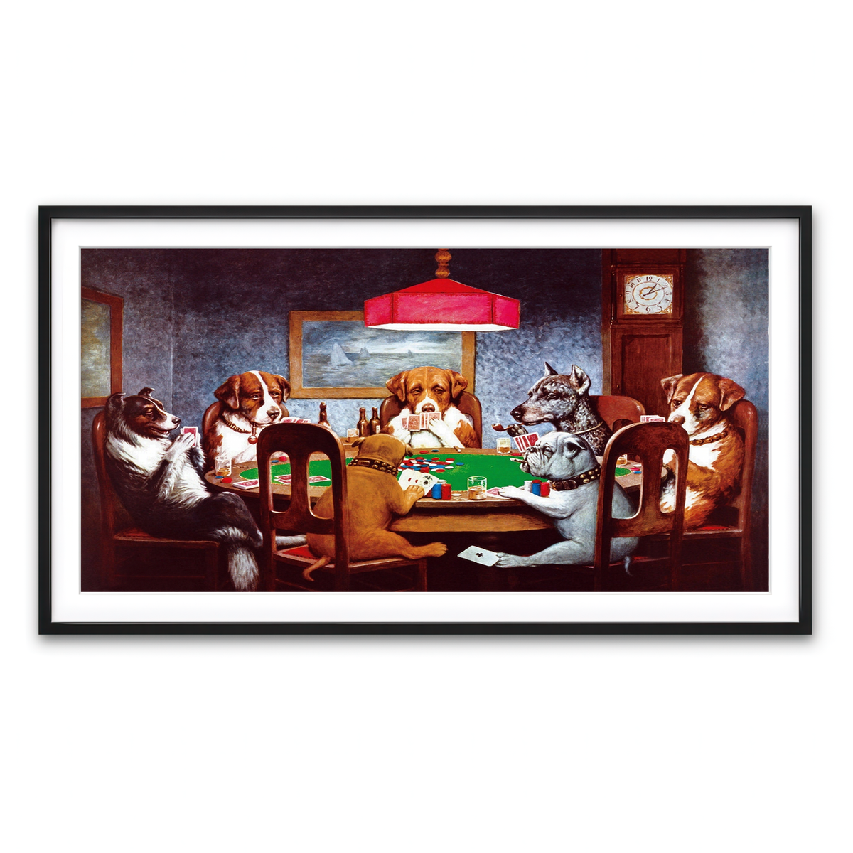 Framed Print 2x1 Black