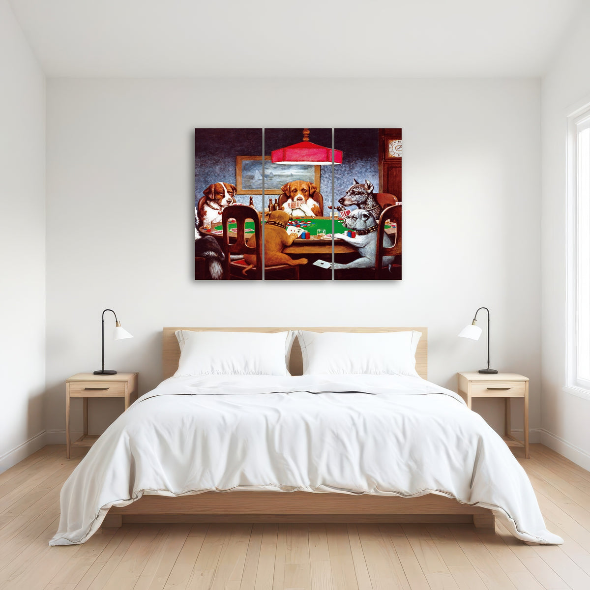 AUTO-MOCKUP ROOM | Dogs Playing poker
