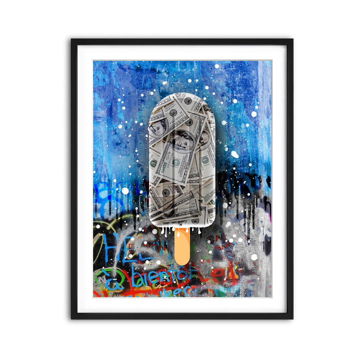 Framed Print 3x4 Black