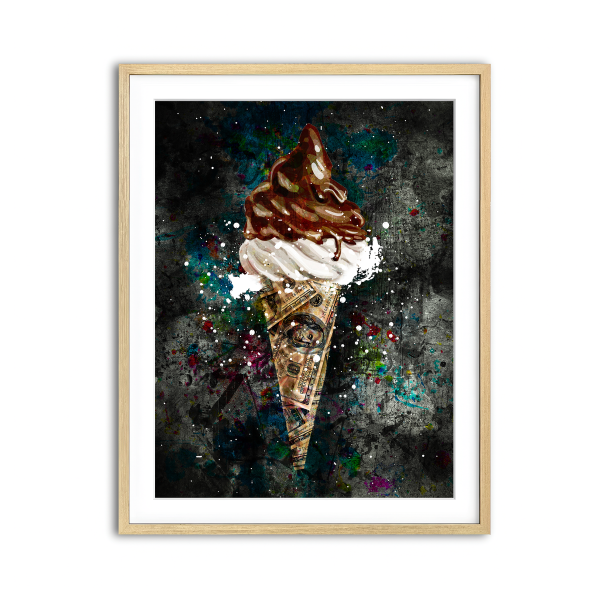 Framed Print 3x4 Natural
