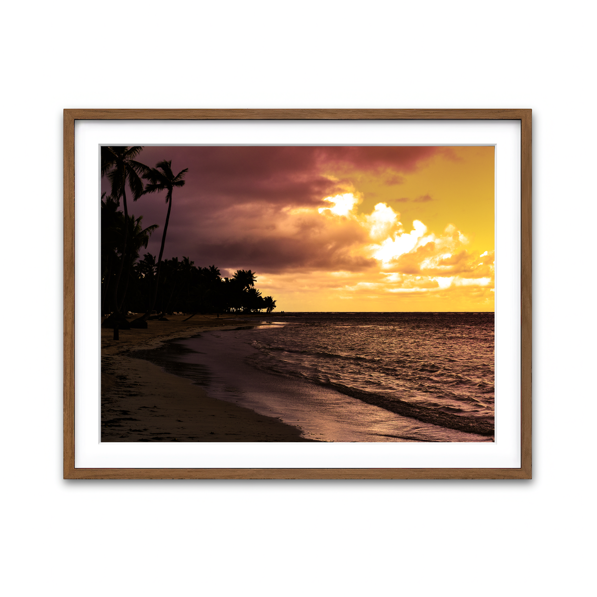 Framed Print 4x3 Walnut