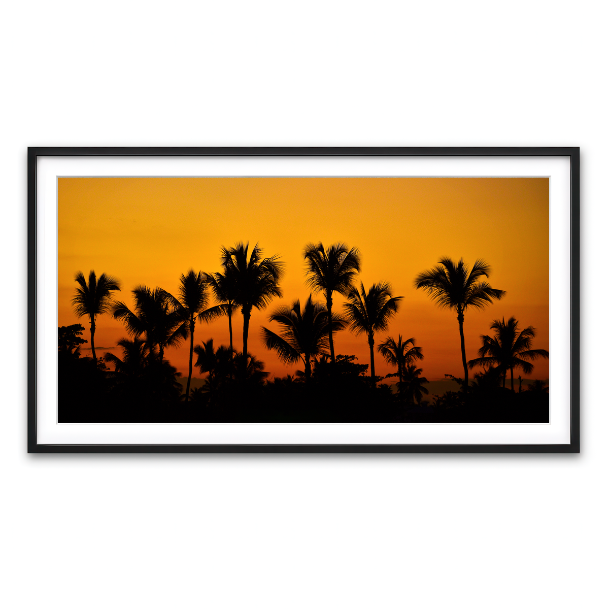 Framed Print 2x1 Black
