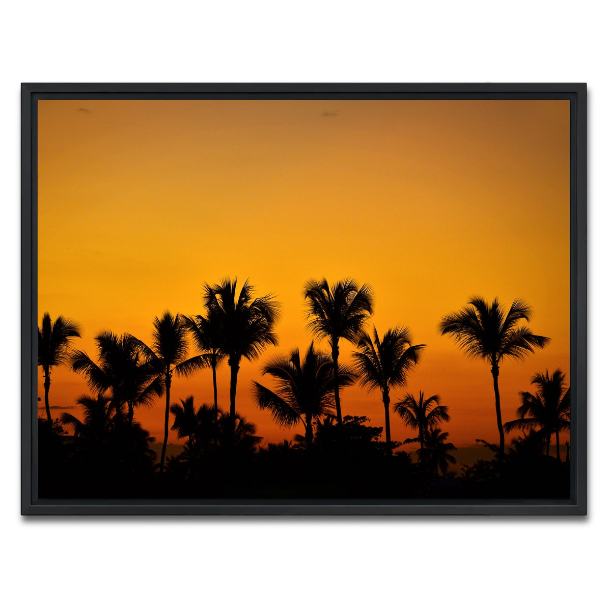 AUTO-MOCKUP WHITE | Dominican Sunset 2 | 1 Piece | Black Framed Canvas | group=4x3