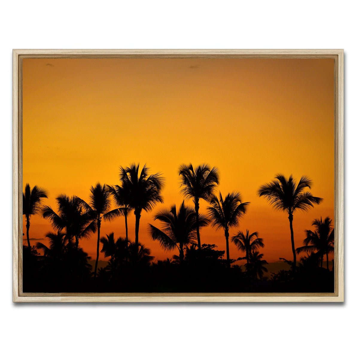AUTO-MOCKUP WHITE | Dominican Sunset 2 | 1 Piece | Natural Framed Canvas | group=4x3