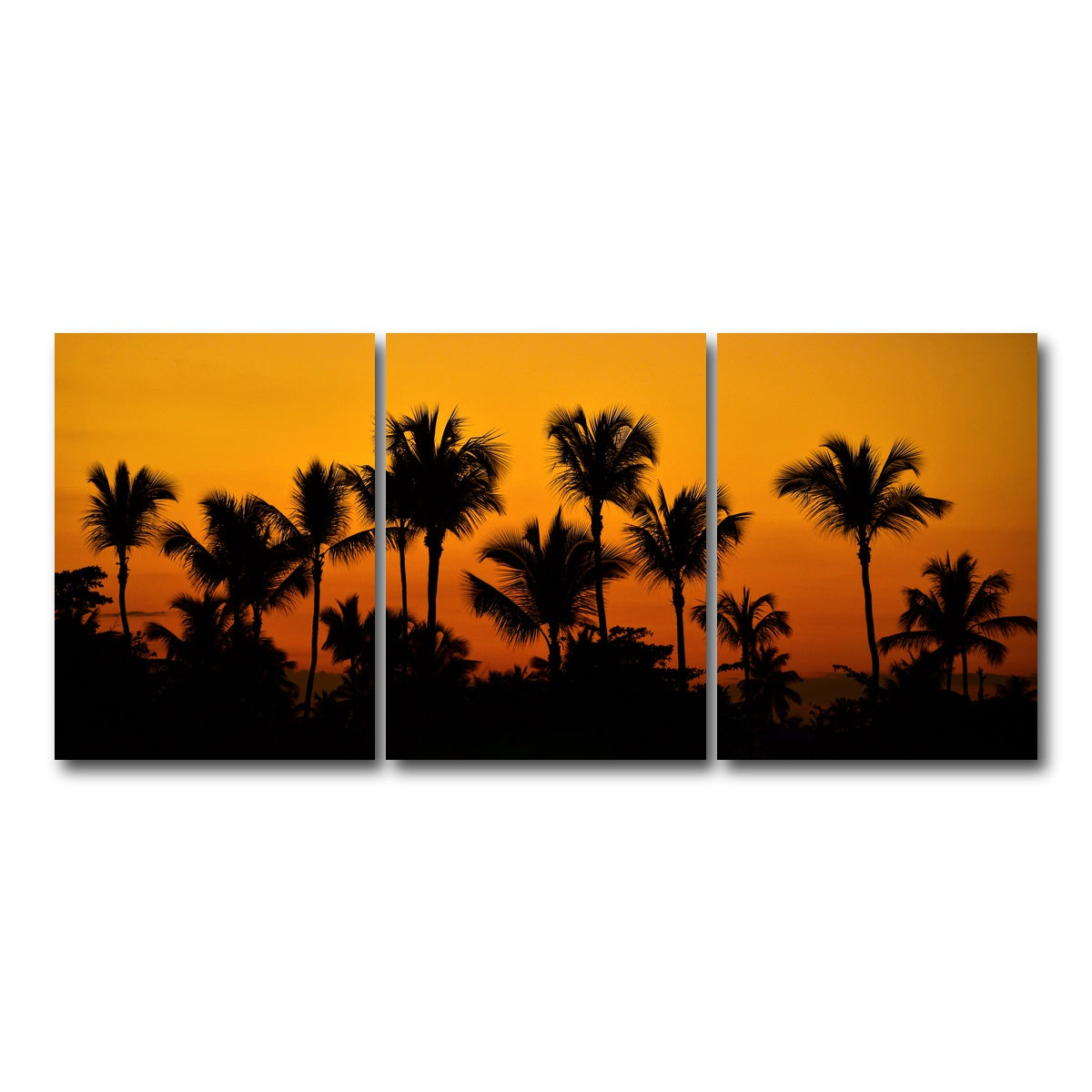 AUTO-MOCKUP WHITE | Dominican Sunset 2 | 3 Piece | Gallery Wrap Canvas | group=18x24