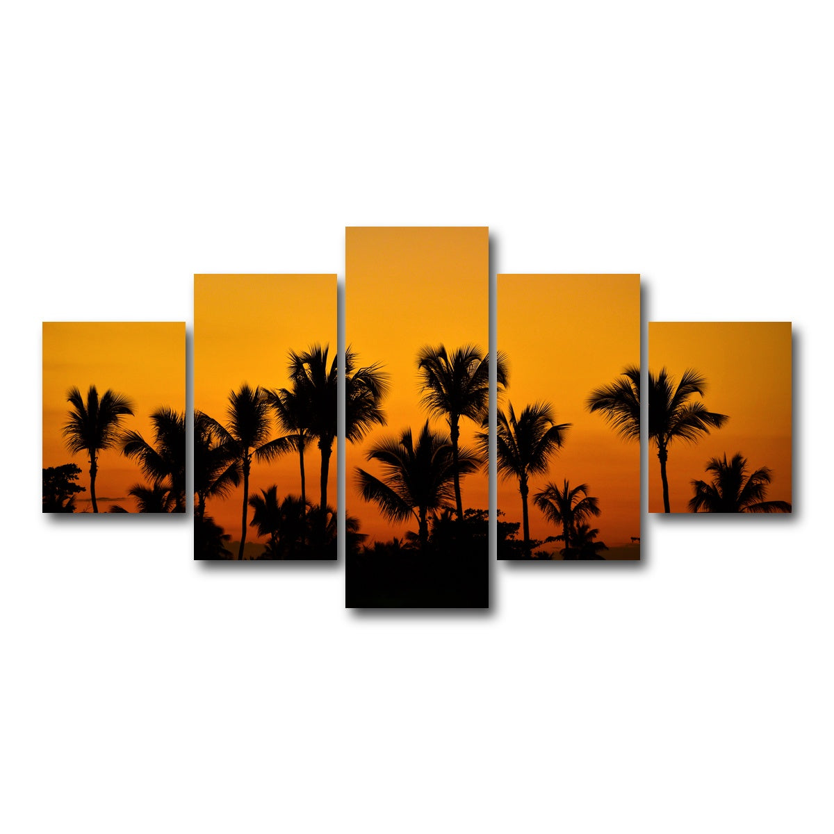 AUTO-MOCKUP WHITE | Dominican Sunset 2 | 5 Piece | Gallery Wrap Canvas | group=5_short