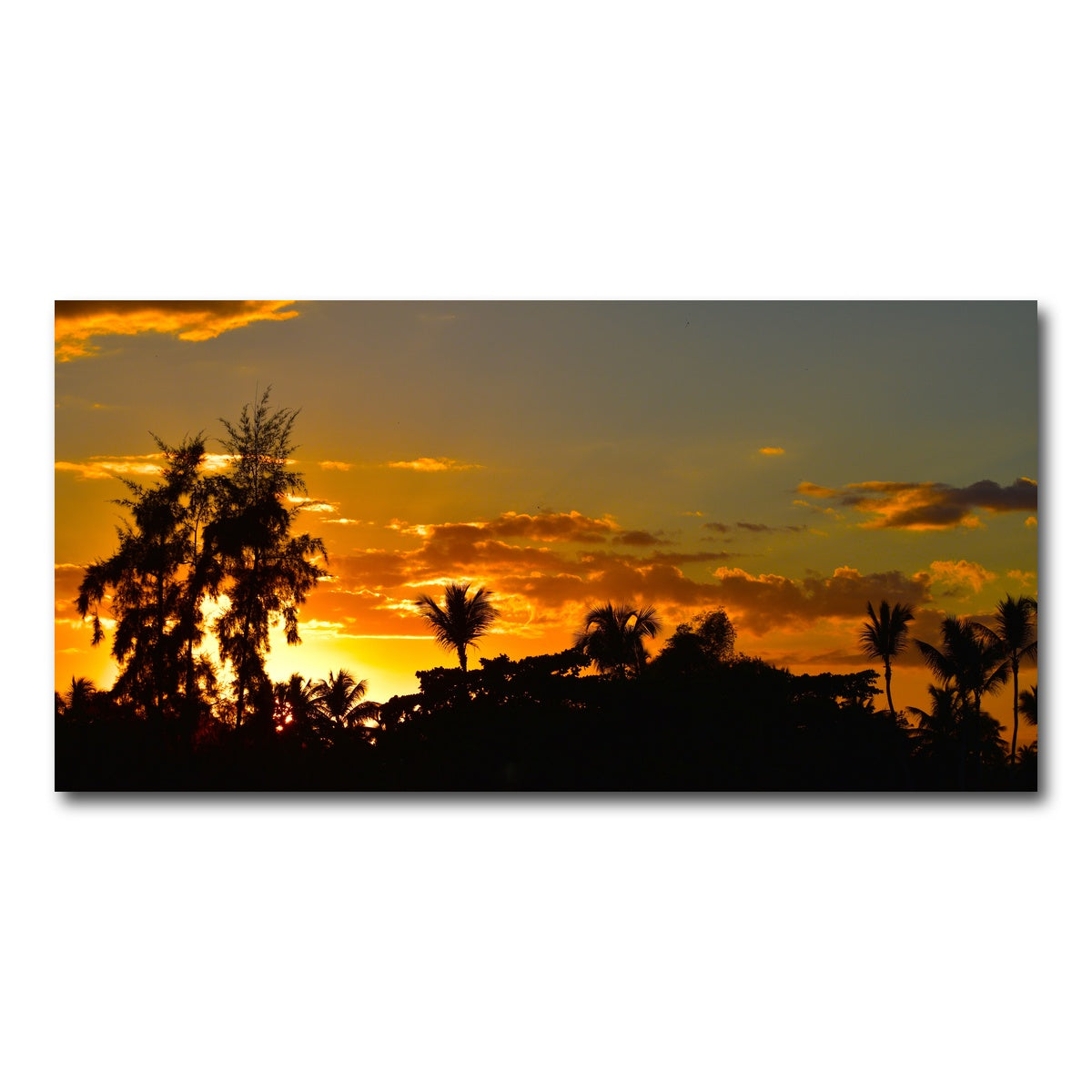 AUTO-MOCKUP WHITE | Dominican Sunset 3 | 1 Piece | Gallery Wrap Canvas | group=2x1