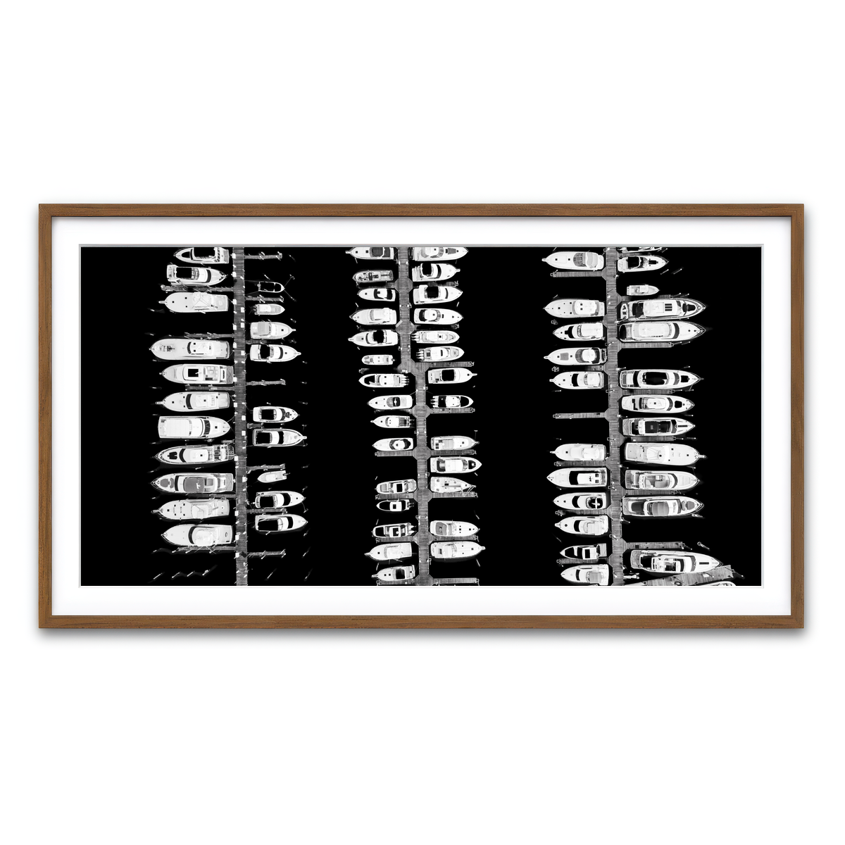 Framed Print 2x1 Walnut