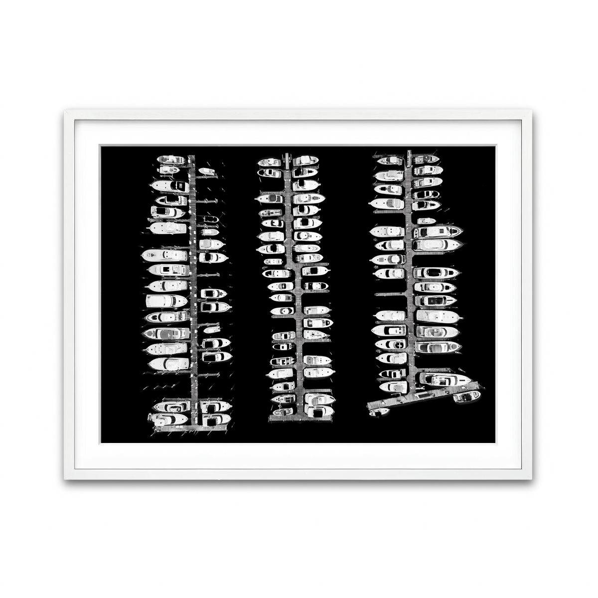 Framed Print 4x3 White