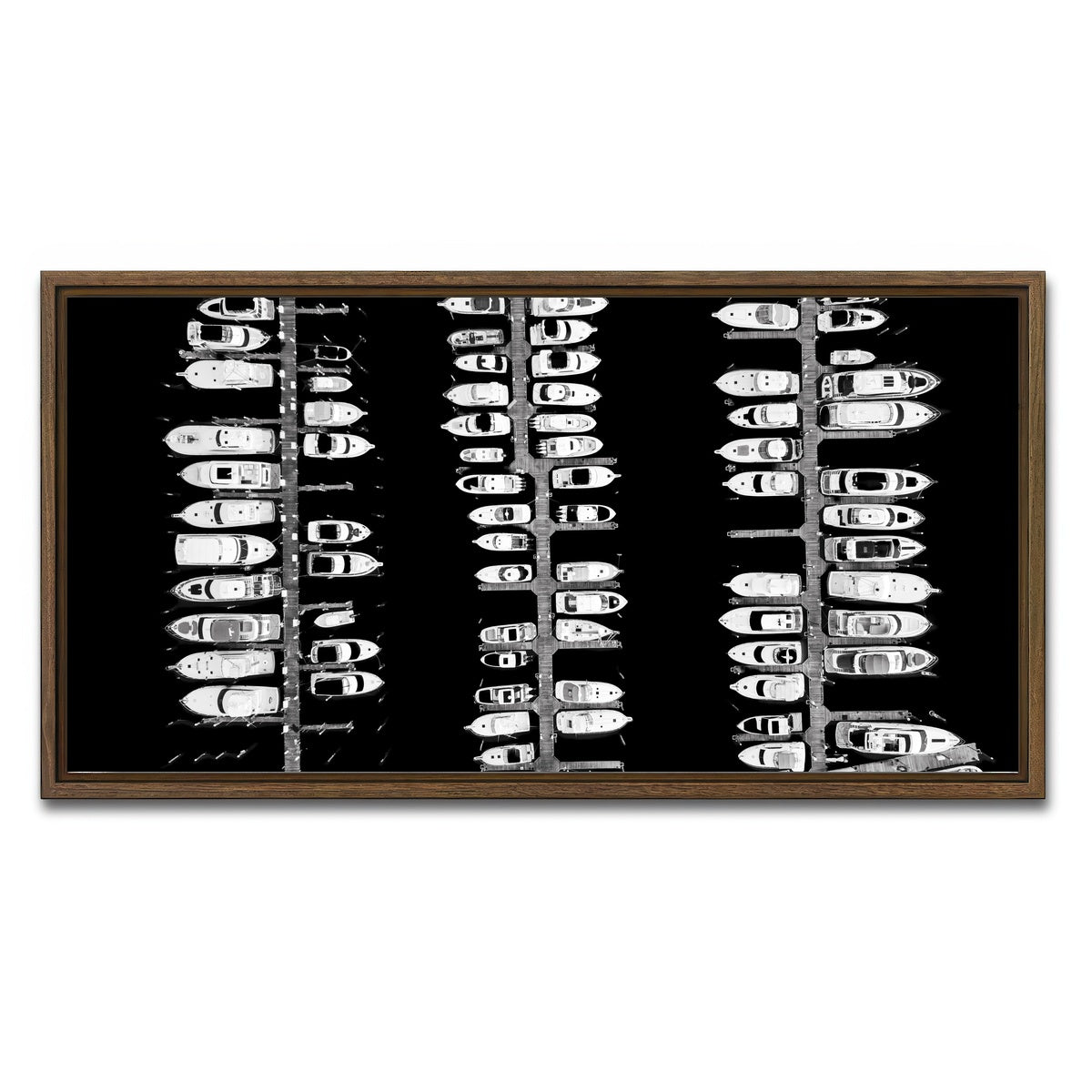 AUTO-MOCKUP WHITE | Dominos | 1 Piece | Walnut Framed Canvas | group=2x1