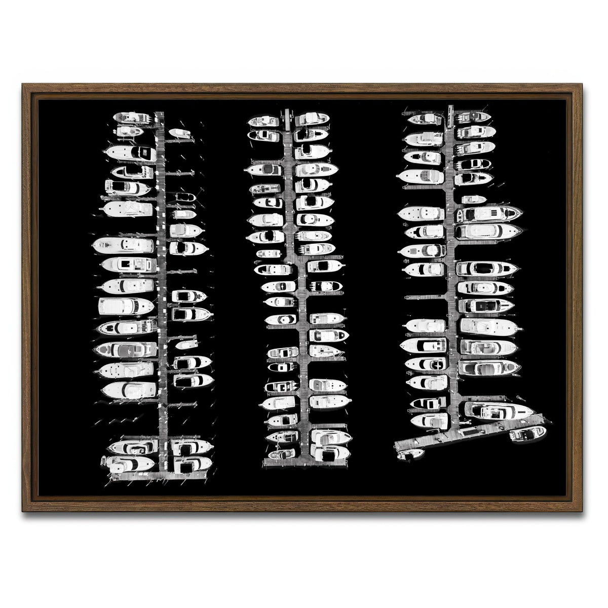 AUTO-MOCKUP WHITE | Dominos | 1 Piece | Walnut Framed Canvas | group=4x3