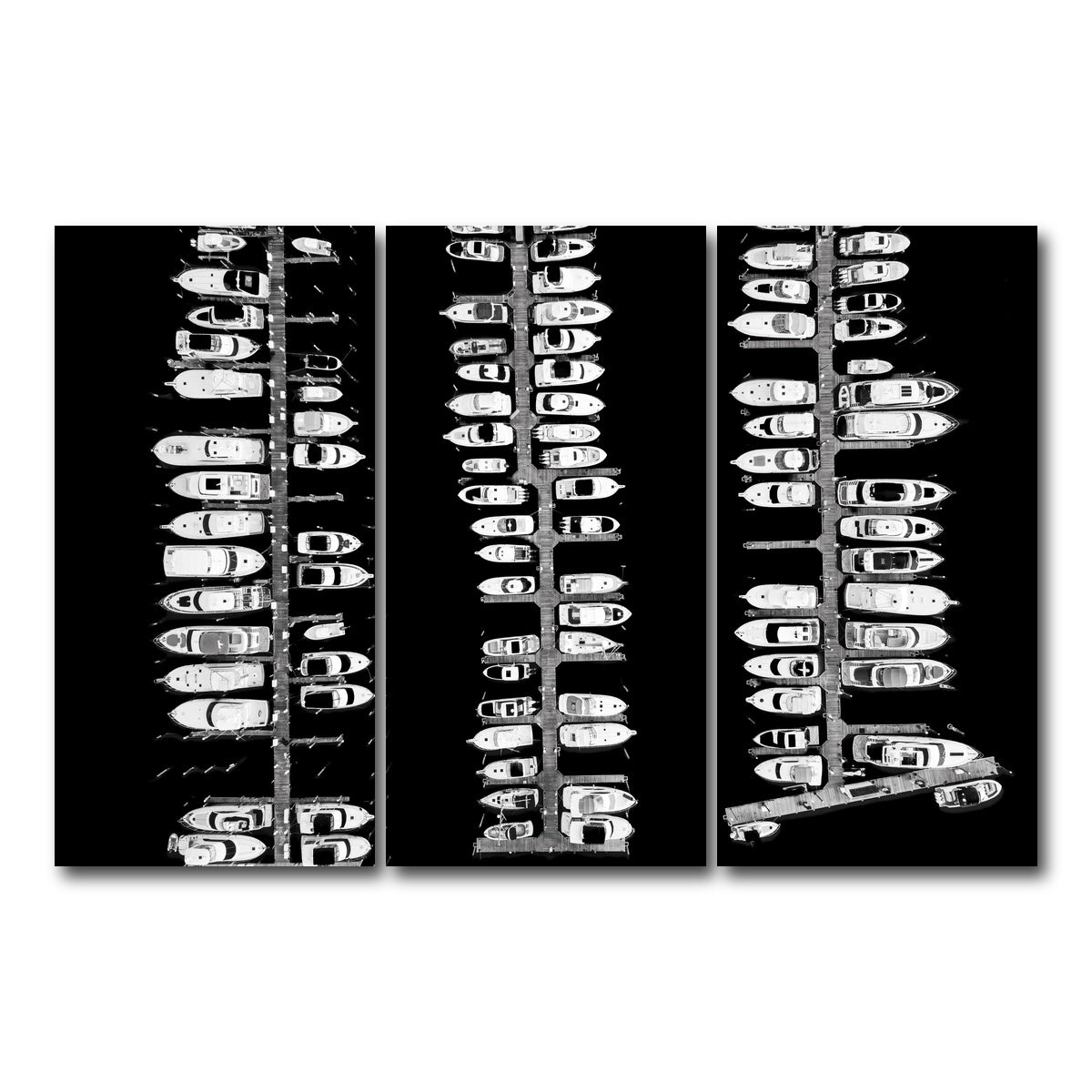 AUTO-MOCKUP WHITE | Dominos | 3 Piece | Gallery Wrap Canvas | group=12x24