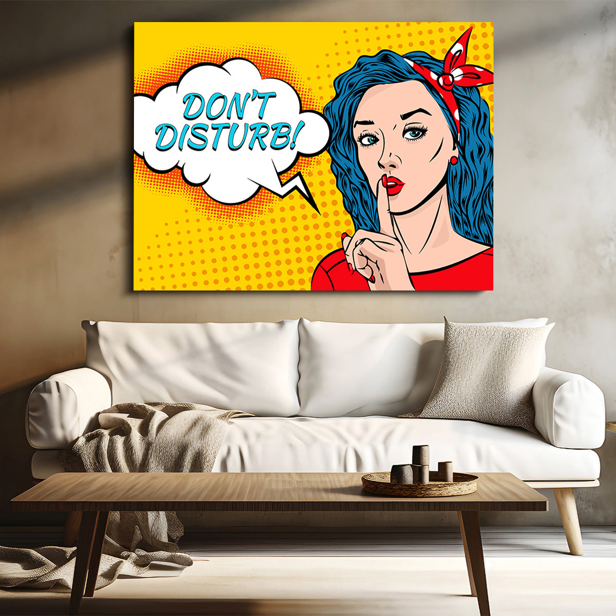 Don't Disturb Wall Art