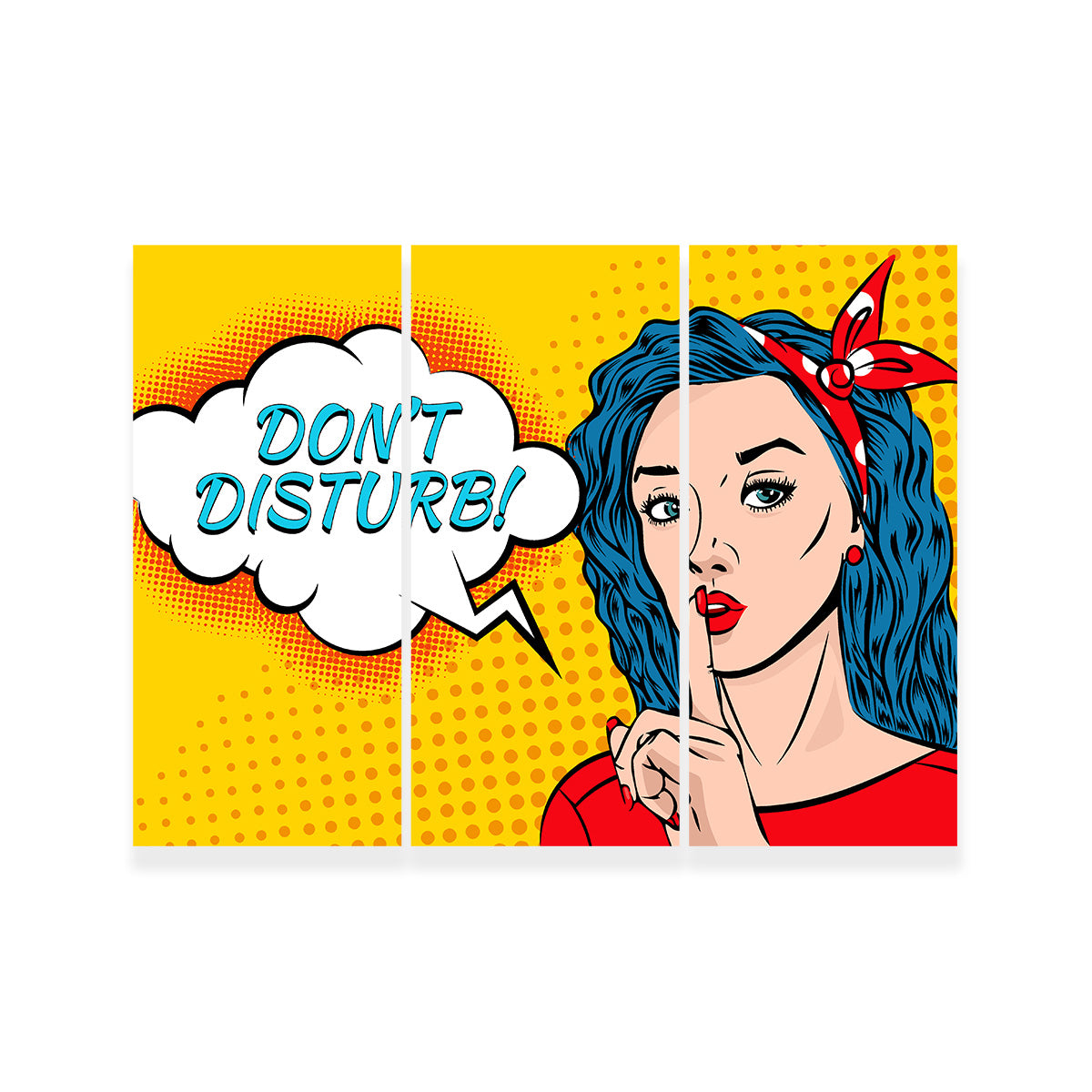 Don't Disturb Wall Art