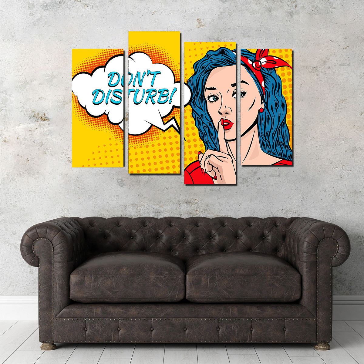 Don't Disturb Wall Art