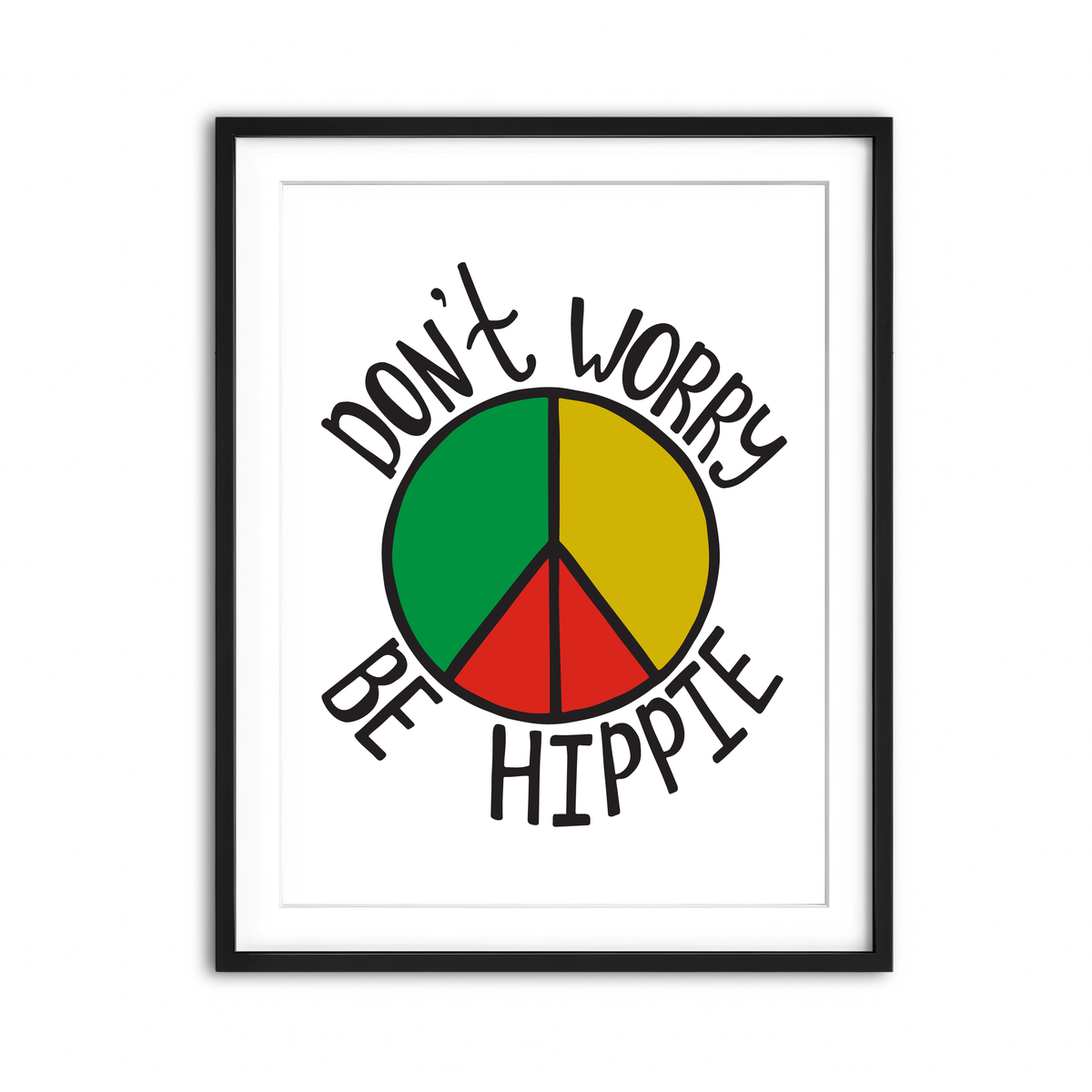 Framed Print 3x4 Black