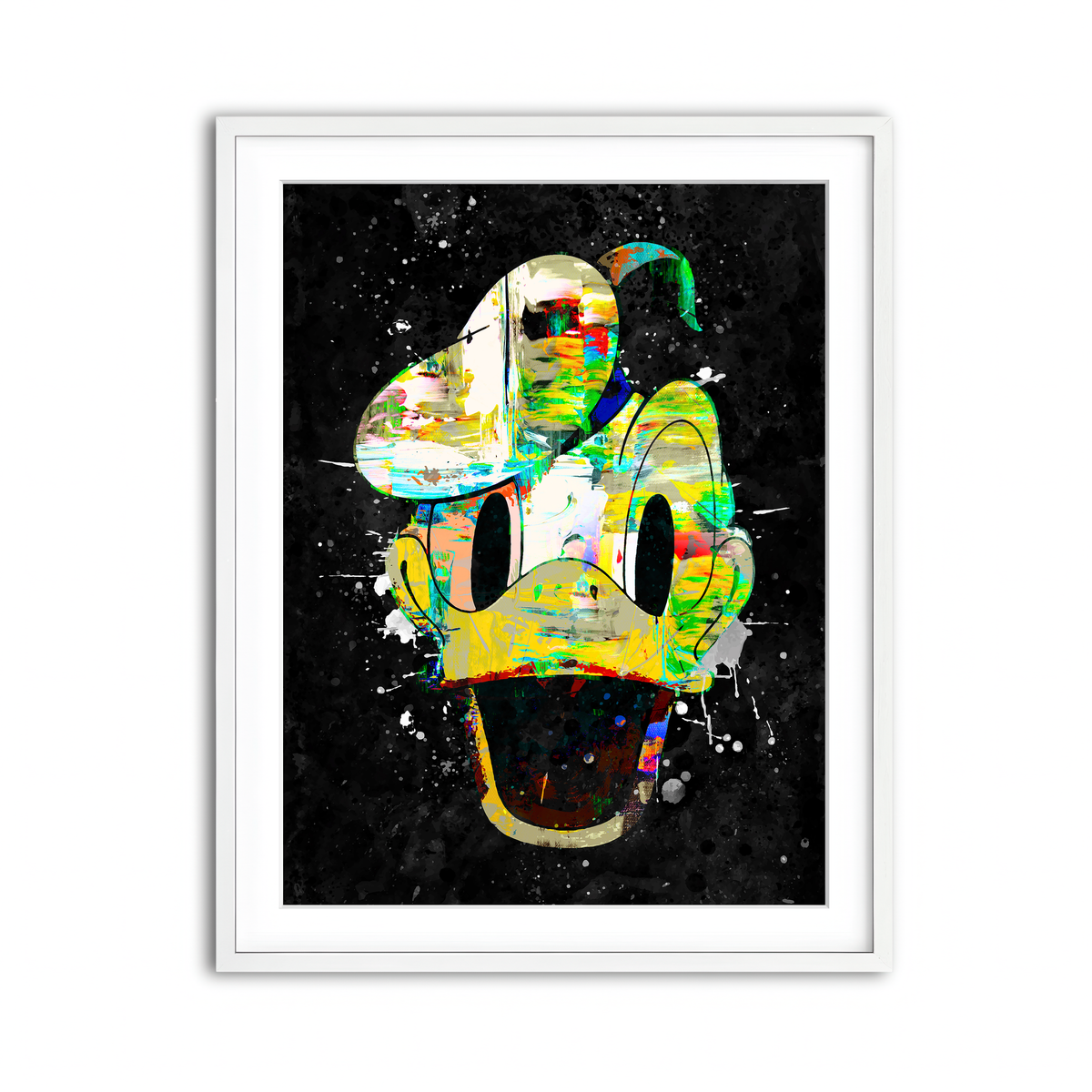 Framed Print 3x4 White