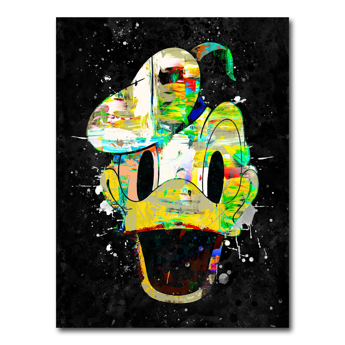 AUTO-MOCKUP WHITE | Donald duck canvas art | 1 Piece | Gallery Wrap Canvas | group=3x4