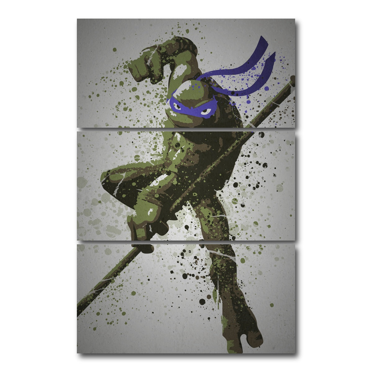 AUTO-MOCKUP WHITE | Donatello | 3 Piece | Gallery Wrap Canvas | group=12x24_stacked