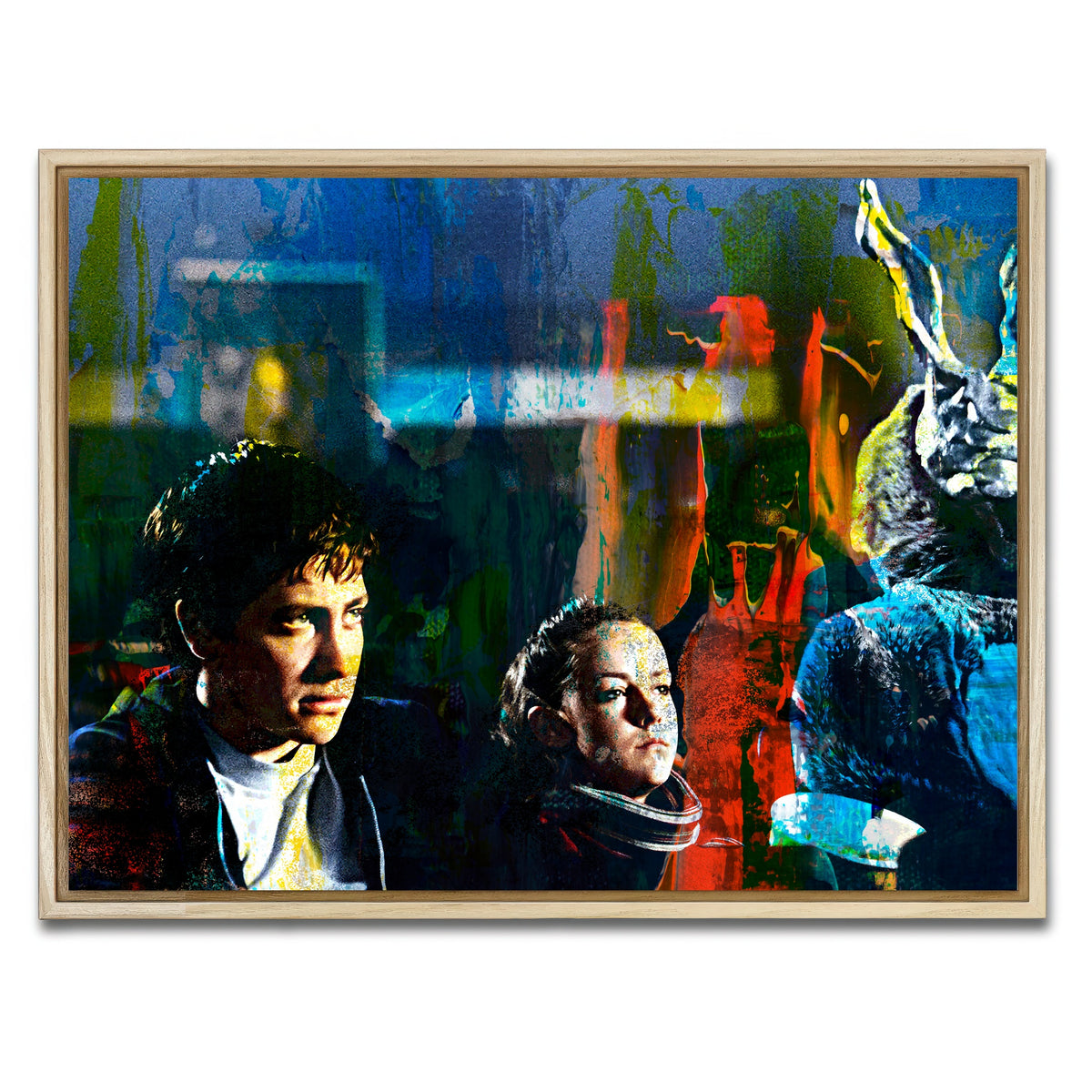 AUTO-MOCKUP WHITE | Donnie Darko | 1 Piece | Natural Framed Canvas | group=4x3