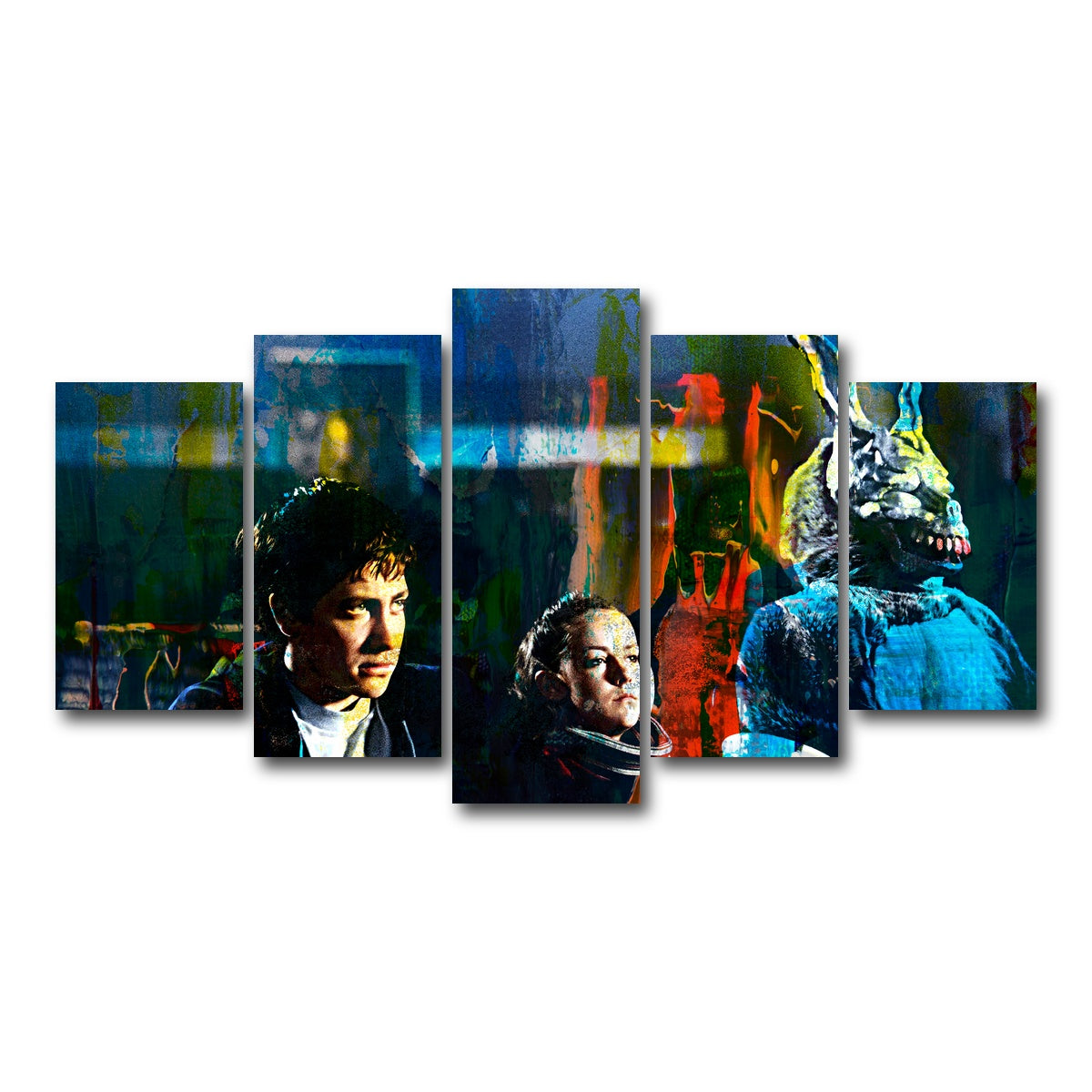 AUTO-MOCKUP WHITE | Donnie Darko | 5 Piece | Gallery Wrap Canvas | group=5_normal