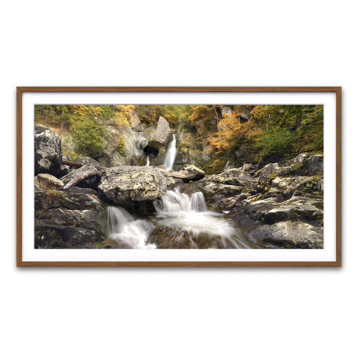 Framed Print 2x1 Walnut