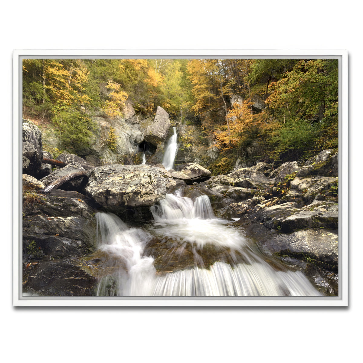 AUTO-MOCKUP WHITE | Down Stream | 1 Piece | White Framed Canvas | group=4x3