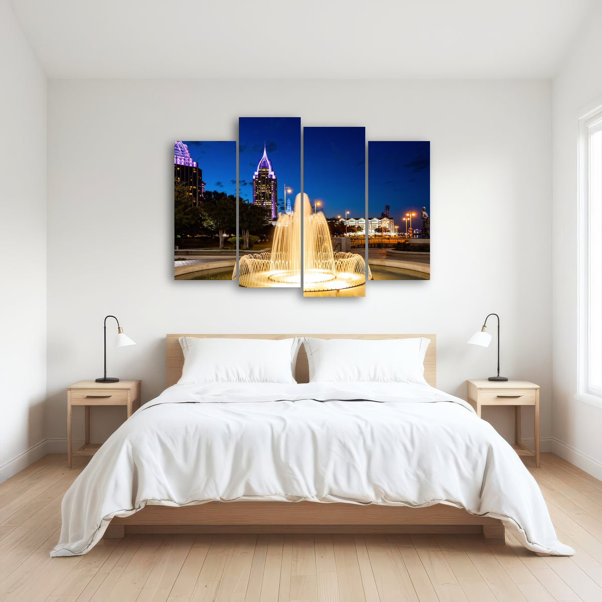 AUTO-MOCKUP ROOM | Downtown Mobile - Fountain