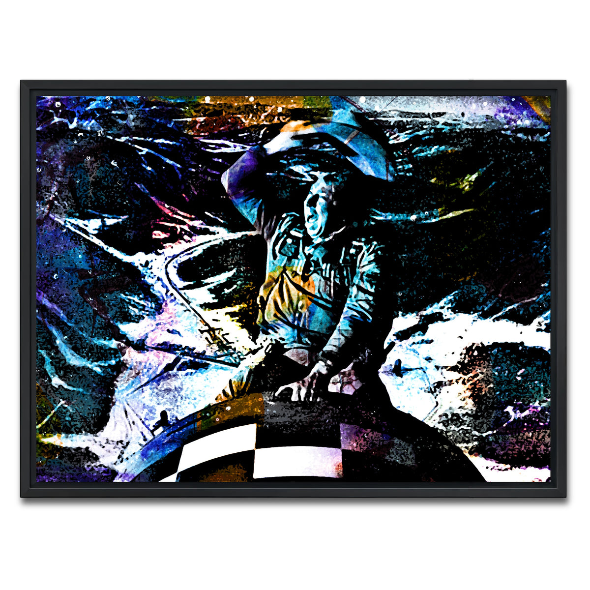 AUTO-MOCKUP WHITE | Dr. Strangelove | 1 Piece | Black Framed Canvas | group=4x3