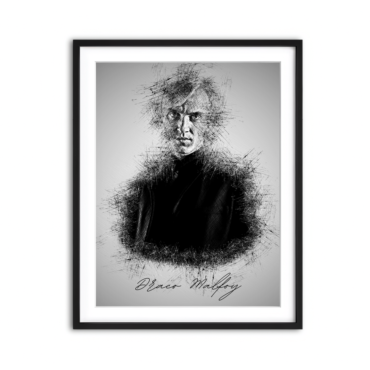 Framed Print 3x4 Black