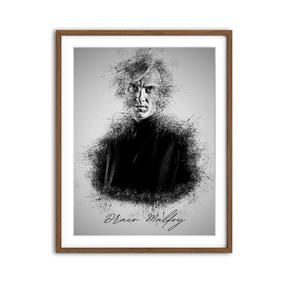 Framed Print 3x4 Walnut